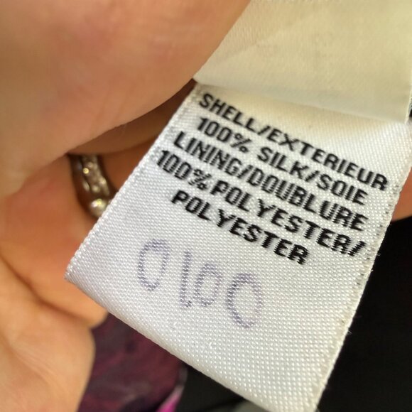 Diane Von Furstenberg Women's Tank Top Sz M Silk Pania Dancing Explosion Halter - Picture 5 of 11